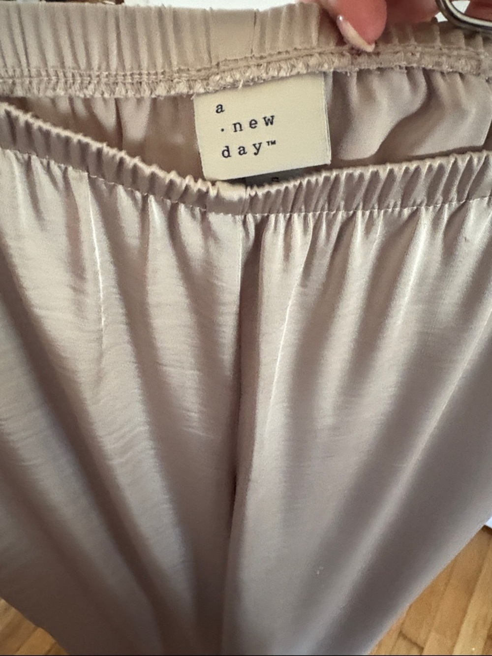 a new day™ Relaxed Pull-On Pants in Light Neutral